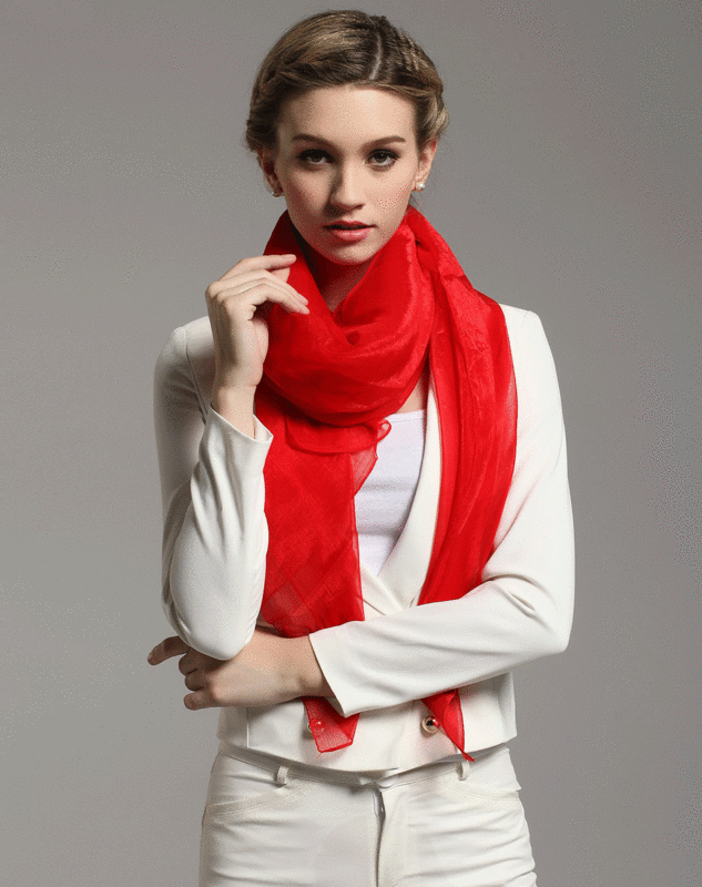 10 - Luxury women's long scarf warm thickened 2021 NEW