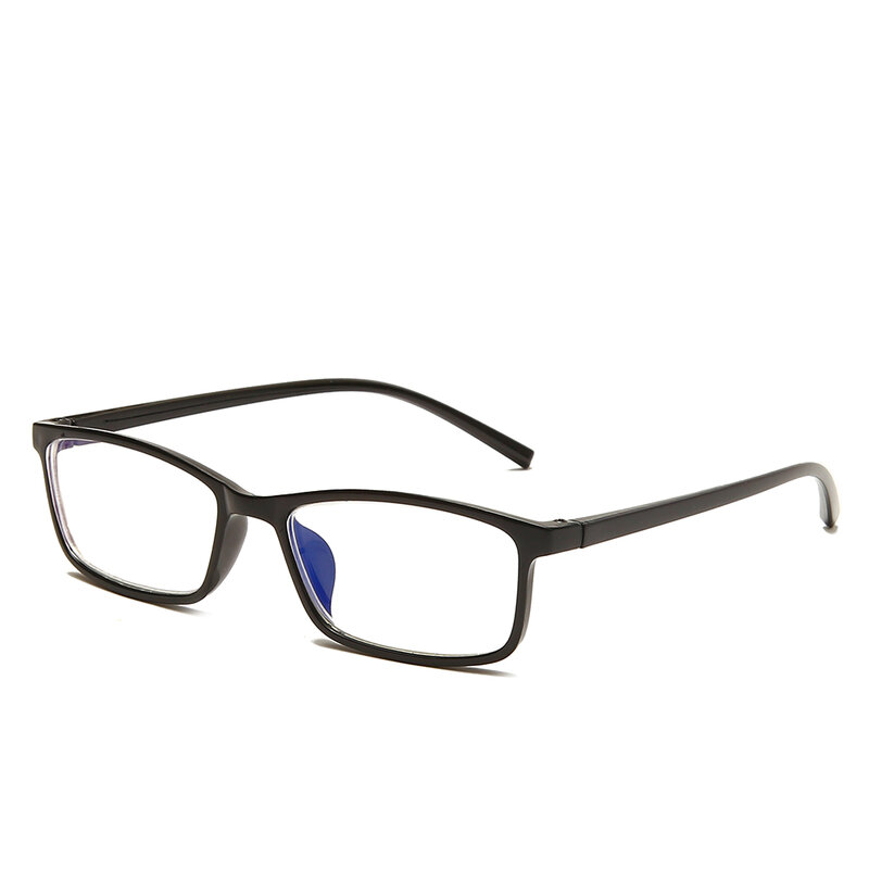 近視メガネ-0.5 -1 -1.5 -2 -2.5 -3 -3.5 -4度の古典的な近視メガネ男性黒アンチブルーライトメガネフレーム