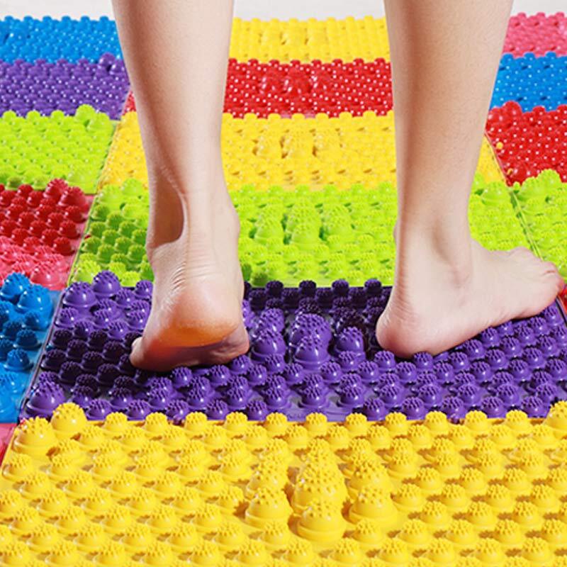 Orthopädische Matten für Chidren Ortho Matten Puzzle Pädagogisches Teppich Reflexzonenmassage Pads Durchblutung Kinder Füße Fuß Entspannen Massage Decke