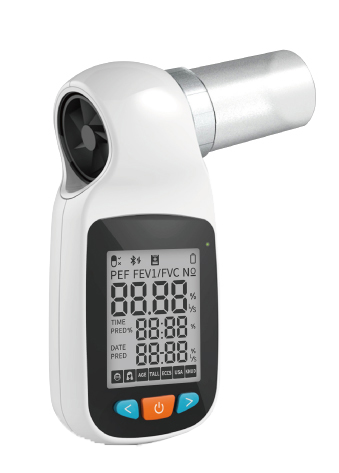 SP70B ดิจิตอล Spirometer บลูทูธโหมดอินฟราเรด Lung การหายใจ Spirometry ซอฟต์แวร์การวินิจฉัย