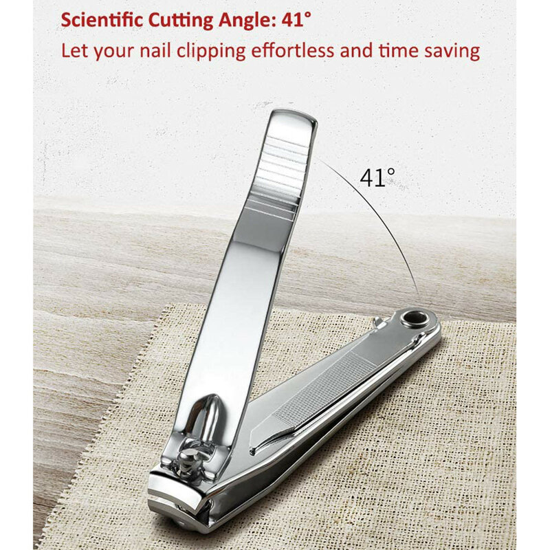 Stainless steel toe nail clippers for manicure nail tools, for manicure cuticle cleaning toe nails pedicure tools#50
