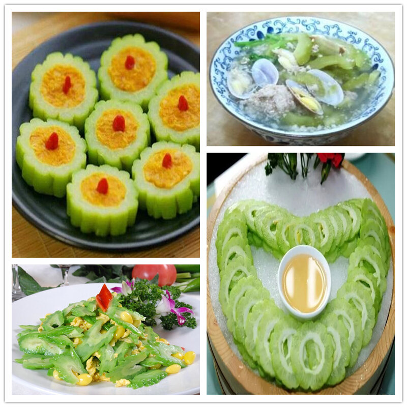 10 pz organico Jin Ling Zi semi di zucca amara fiore bagno armadietto piccolo melone verdure pianta giardino mobili per la casa PTS-11