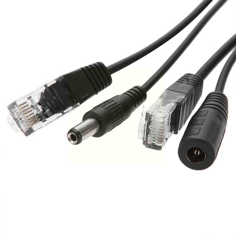 Cable adaptador Poe Rj45, divisor de inyector, alimentación de red sobre Kit Poe, separador de inyector, combinador Ethernet