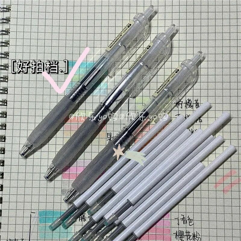 13 шт., прозрачная ручка для студентов, 0,5 мм