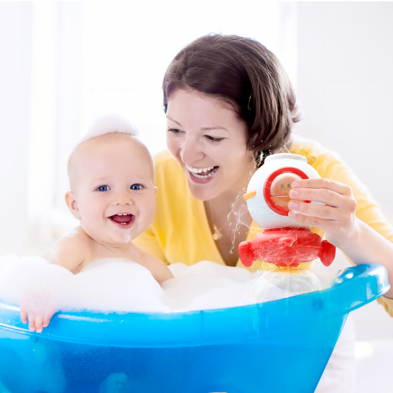 Lightaling ยานอวกาศสเปรย์,ของเล่นสเปรย์น้ำอ่างอาบน้ำของเล่นสำหรับเด็กวัยหัดเดินเด็กเด็ก