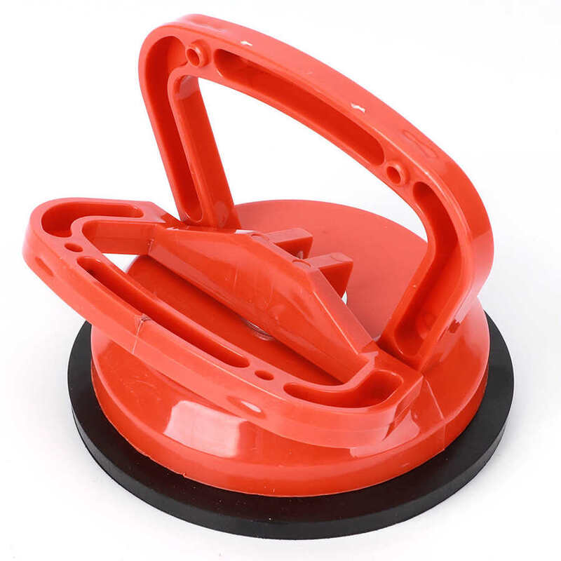 Strong Vacuum Glass Suction Cup Lifter Colorful Plastic Pull Rings Dent Puller Sucker For Pulling Dents Auto Repair Kit