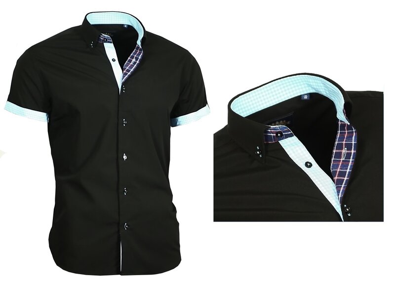 ZOGAA-Camisa de algodón de manga corta para hombre, ropa de calle informal con botones y solapa, de Color sólido, adecuada para el día a día, S-3XL