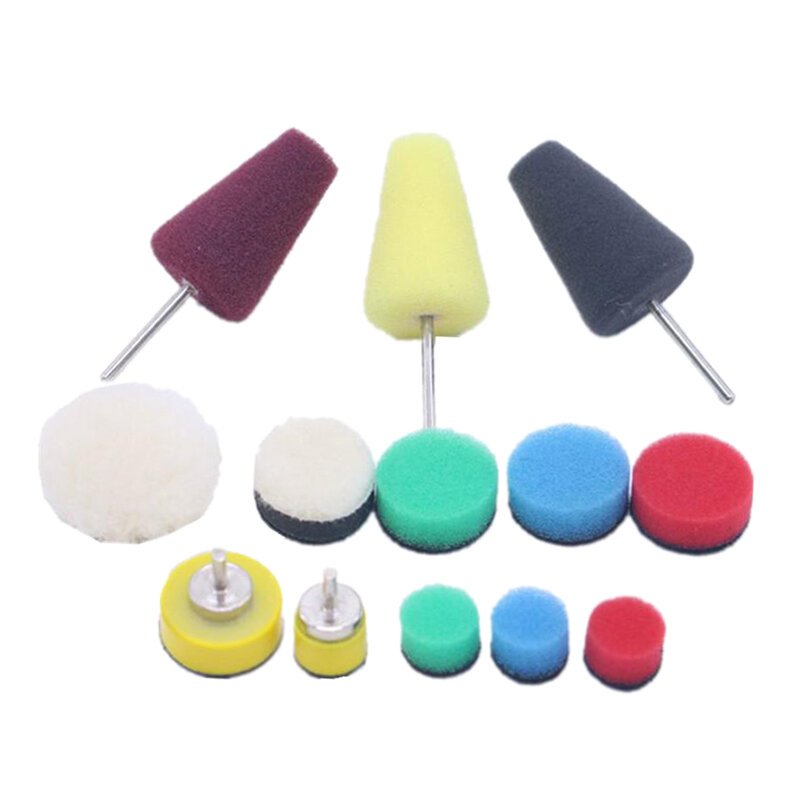Polir a roda de esponja de enceramento da almofada de lustro do disco da esponja para a broca 0.5-1'