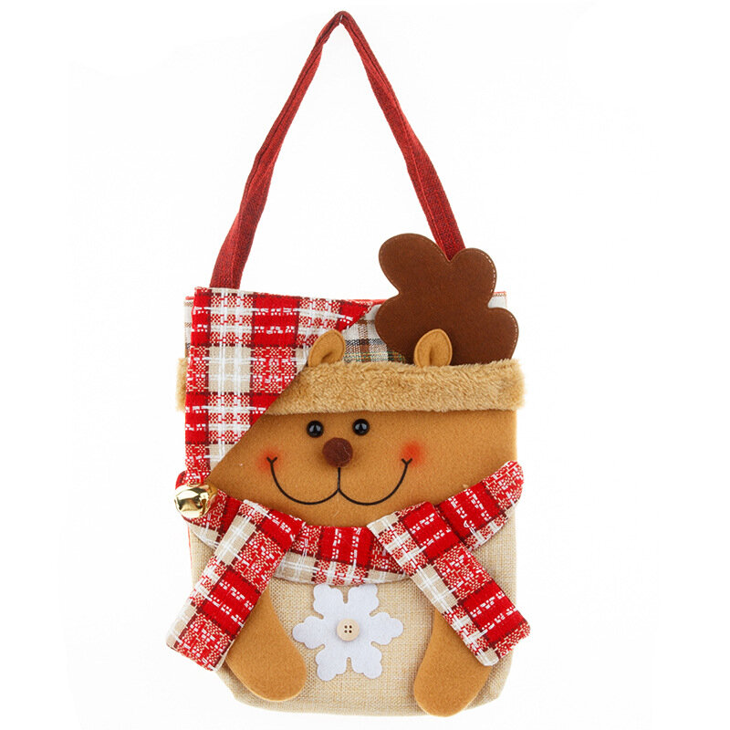 New Christmas gift bag Christmas tote bag gift bag Decorative goods creative three-dimensional gift bag