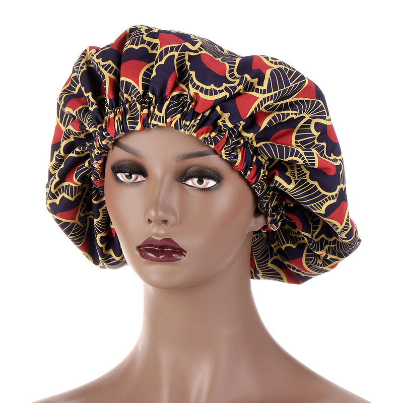 Moslim Vrouwen Nachtrust Cap Satijn Elastische Motorkap Hoed Voor Haarverzorging Head Cover Passen Haaruitval Mutsen Skullies Islamitische hoed