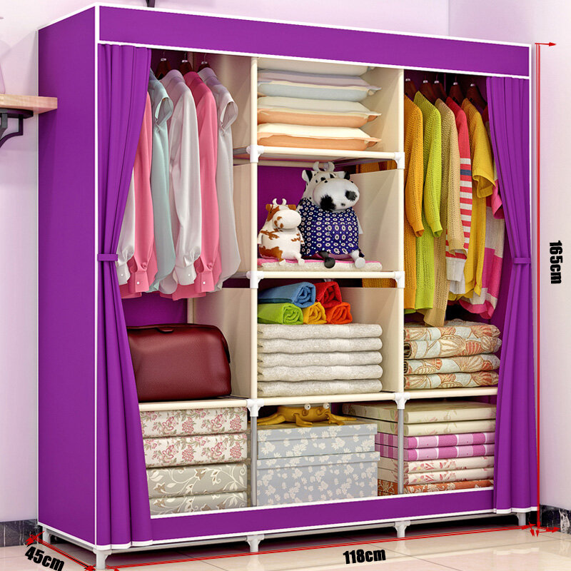 Conjunto de móveis móveis, mudas, para guarda-roupas, quarto, armários, prateleiras, armazenamento, portátil