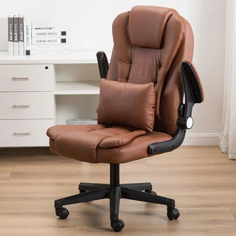 Krzesło do pracy na komputerze Home wygodne krzesło konferencyjne krzesło biurowe podnośnik krzesło obrotowe dormitorium nauka siedzisko krzesło biurowe oparcie