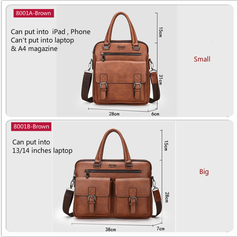 Модные мужские портфели, кожаная сумка, мужская деловая сумка-мессенджер, два кармана, мягкие ручки, сумки для ноутбука, Bolso Bandolera Hombre