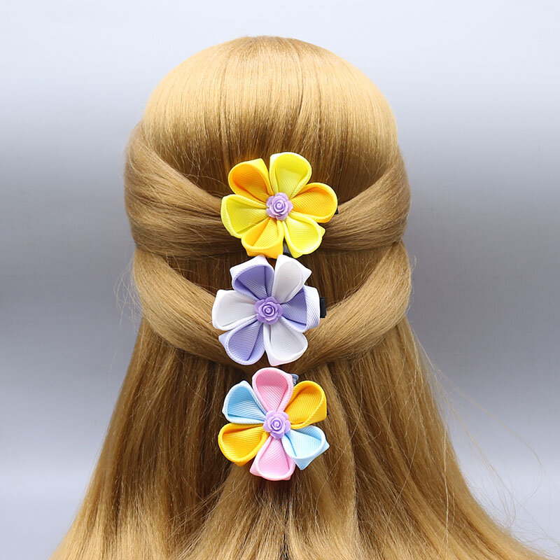 Clip di capelli all'ingrosso per le ragazze delle forcelle headwear coreano carino spinki fare wlosow Barrettes bambini Accessori Per Capelli D21-3