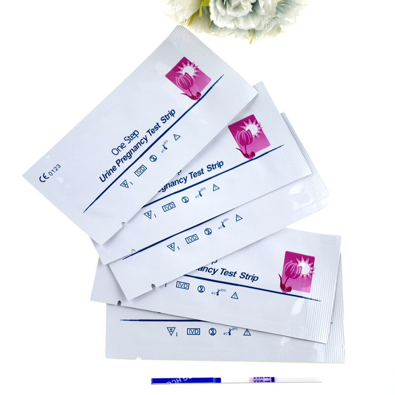 5/10Pcs Zwangerschap Urine Teststrip Ovulatie Urine Test Strip Lh Tests Strips Kit Thuis