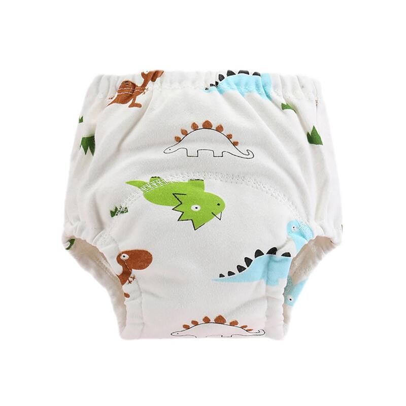 Calça de fralda para bebês lavável anti-impermeável