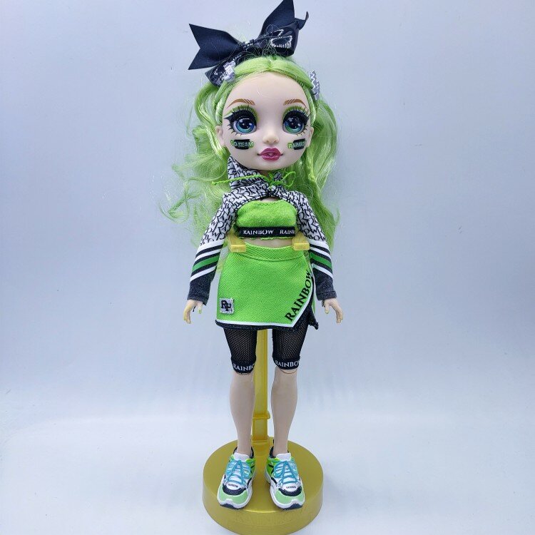 新しいslem poopsie姉限定版サプライズ虹高校ファッション髪の人形bella人形シリーズ11インチ人形