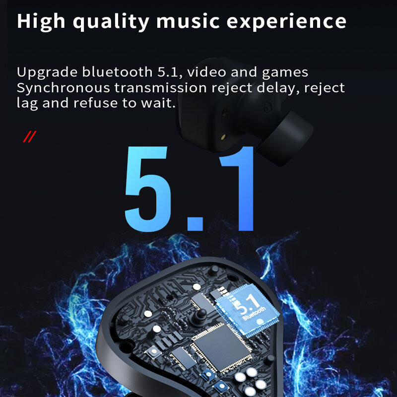 2 In 1 Wireless Speaker with Earphones Bluetooth-compatible Speaker Portable Sound Box Bass TF FM Radio for Outdoos Party Picnic
