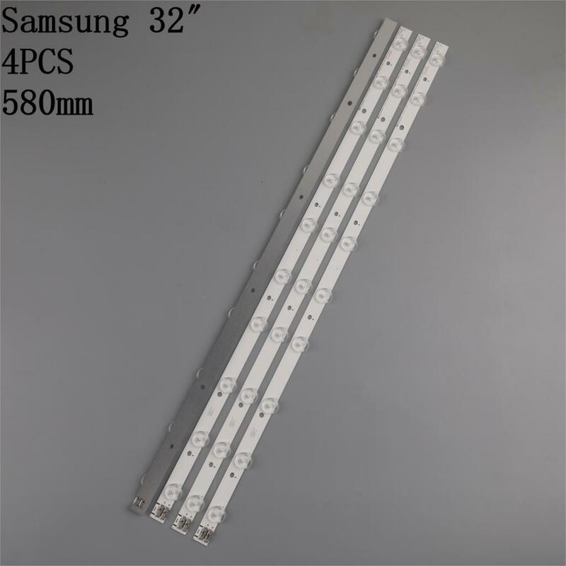 LED Backlight Strip 10โคมไฟสำหรับ Samsung 32 "ทีวี2012SVS32 UE32J5100 UA32EH5080 LTJ320HN07-H UN32EH5000 V320HJ2-PE2 2011SVS32
