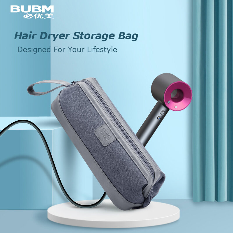 BUBM-Bolsa de almacenamiento de viaje para Dyson supersónico, funda protectora para secador de pelo, organizador, estuche de regalo de viaje