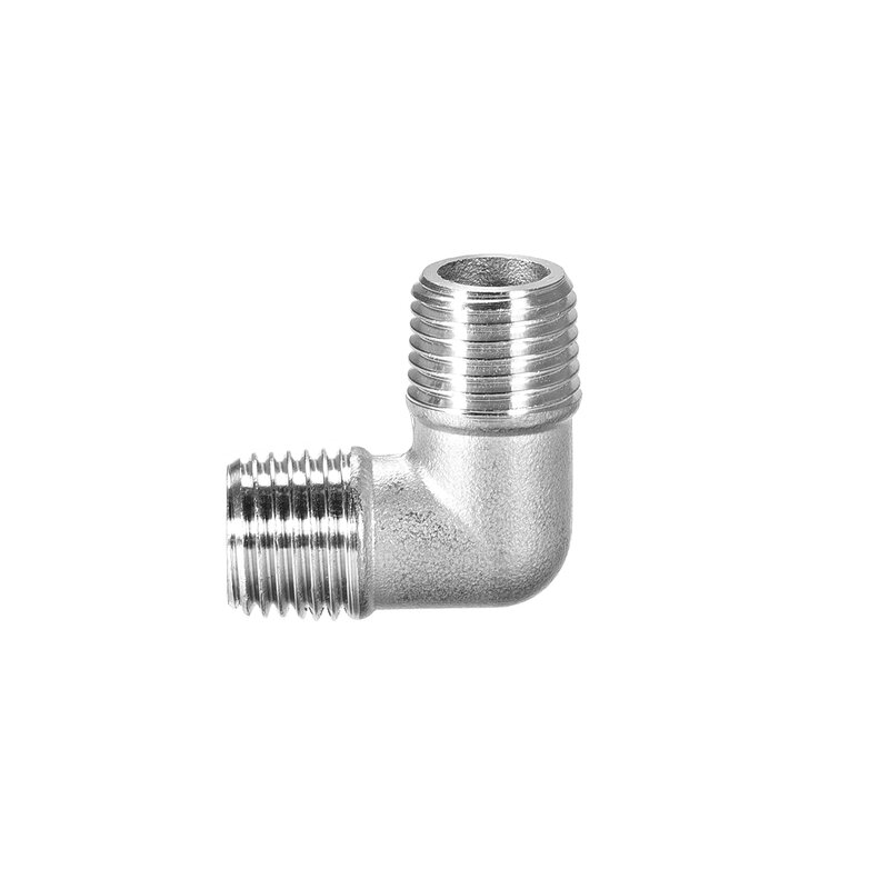 Uxcell Stainless Steel 304 Cast Pipe Fitting 90 Degree Elbow 14 Bspt