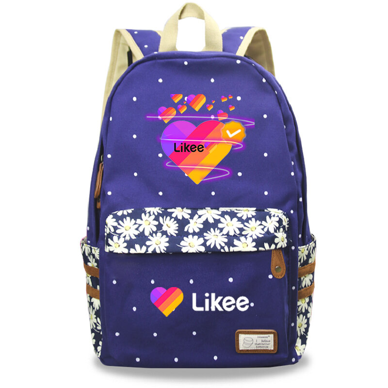 LIKEE LIVE – sac à dos pour hommes, femmes, imprimé, pour garçons, filles et adolescents, cadeau de voyage pour la rentrée scolaire, nouvelle mode