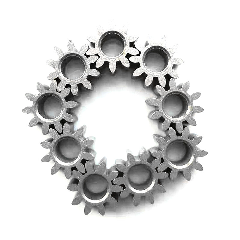 AZGIANT 5pcs Metal Gear 1.5 Mold 10 Teeth Inner Hole 8mm Powder Metallurgy Gear