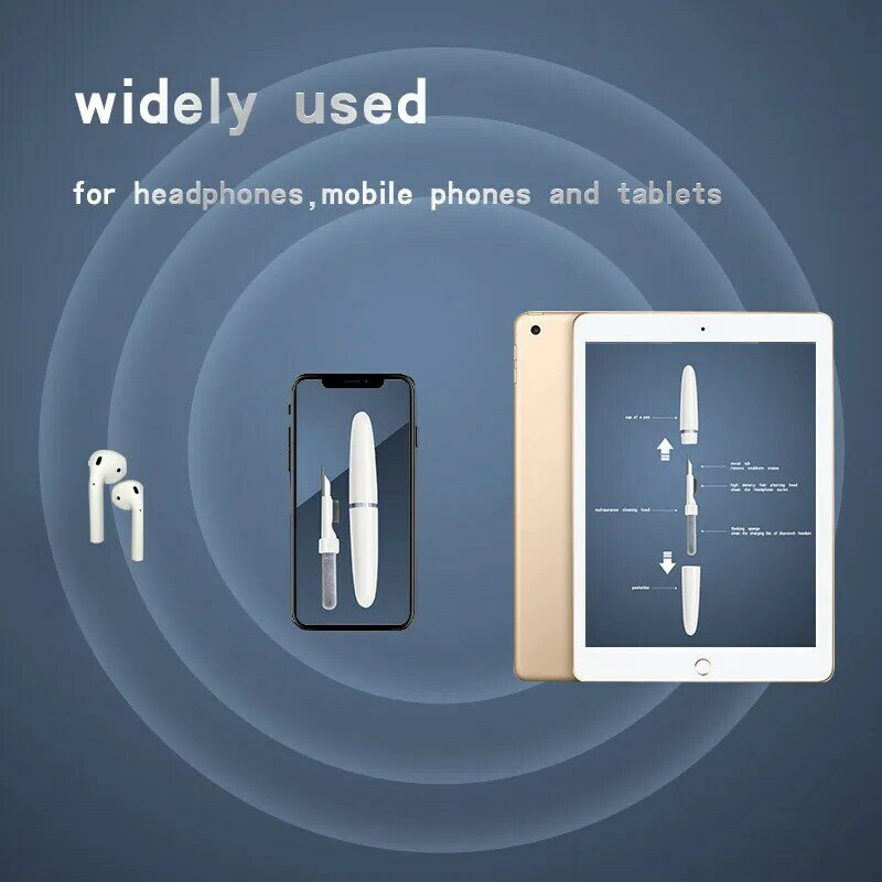 Bluetooth headset reinigung pinsel ist geeignet für Airpods Pro Xiaomi Huawei wireless headset lade box zubehör reinigung brus