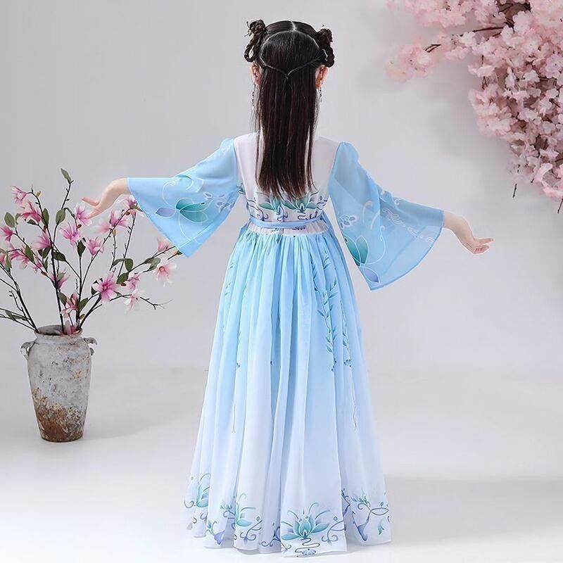子供のための中国のパーティーのコスプレドレス,伝統的な古代の妖精の漢服の衣装,漢服の王女の衣装