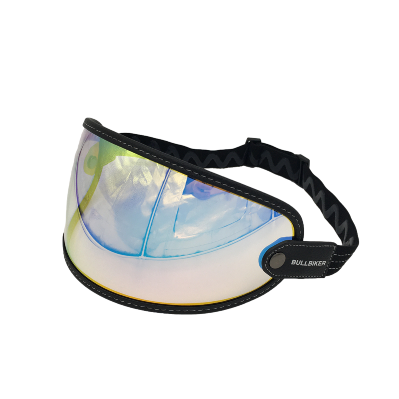 Солнцезащитные очки BULLBIKER, Мотоциклетные аксессуары в стиле ретро, с пузырьковым покрытием, с рубиновым покрытием