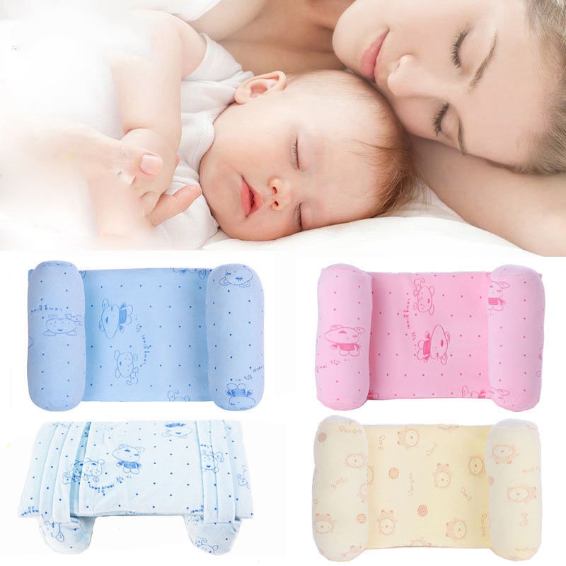 조절 가능한 메모리 폼 아기 베개 28x17x1.5cm, 신생아, 유아, 수면 포지셔너, 안티 롤 베개