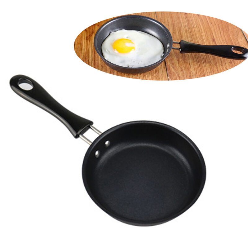 Non-stick patelnia rondel małe smażone jajka stek garnek ogólne zastosowanie kuchenka gazowa patelnia śniadanie naczynia kuchenne narzędzia