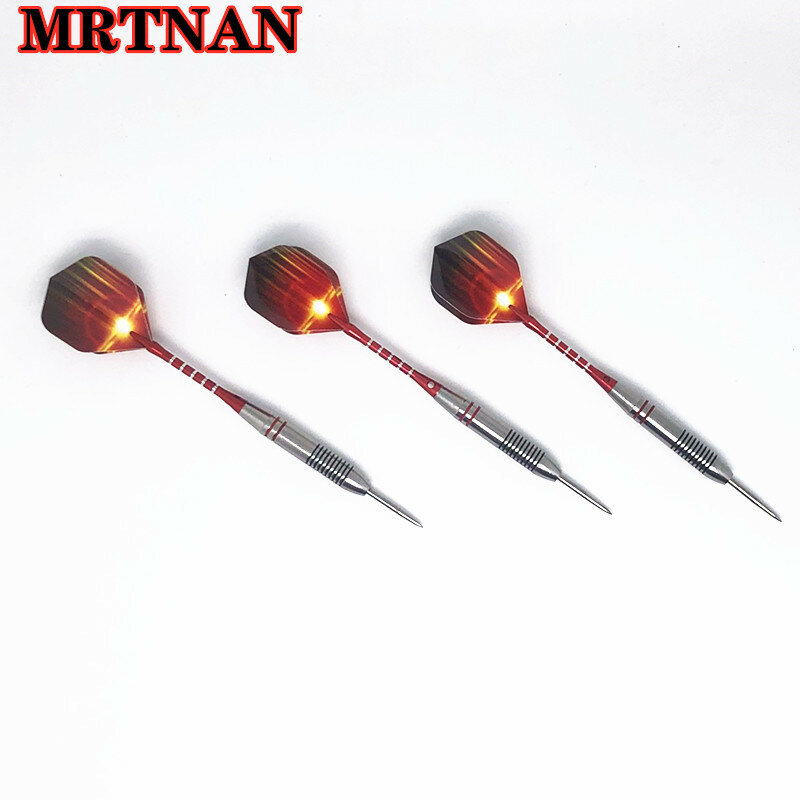 New 3 Pieces/Set Professional Steel Darts High Quality Entertainment Darts Aluminum Dart Rod High Quality Indoor Darts Set
