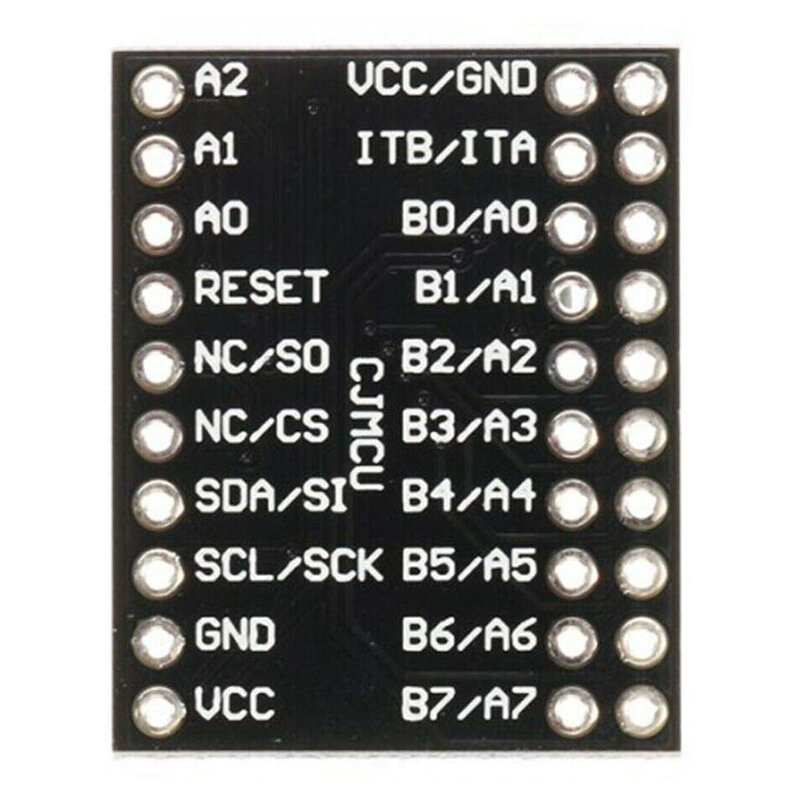 Módulo de interfaz serie MCP23017, IIC I2C SPI MCP23S17, expansor de E/S bidireccional de 16 bits, módulos de interfaz de serie de 10Mhz, 1 ud.