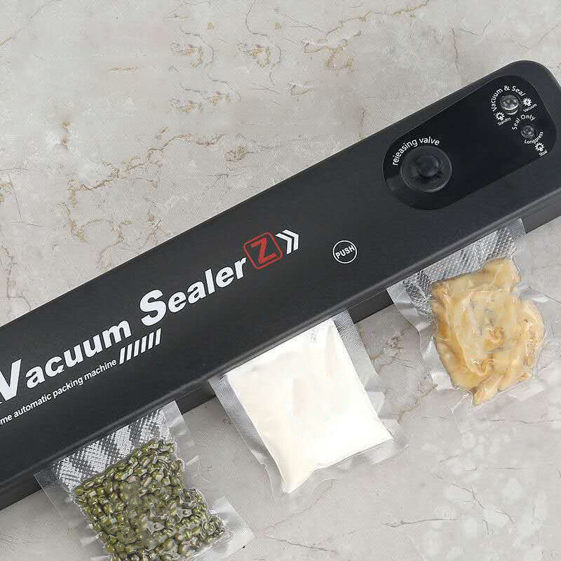 Luftpumpe Vakuum Versiegelung Verpackung Maschine Film Verpackung Maschine Haushalt Lebensmittel Einschließlich 15Pcs Taschen Geeignet für Küche