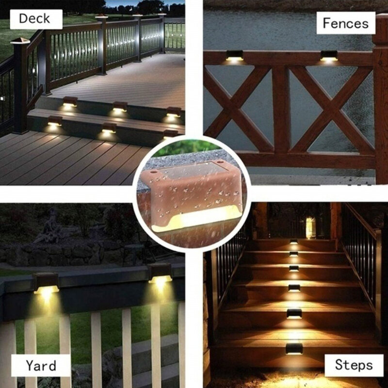 Energie Led Brug Licht Outdoor Path Tuin Trap Stap Hek Lamp Decor