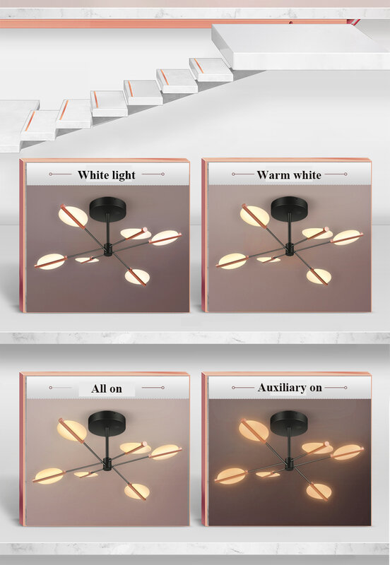 Panasonic Led Light Guide żyrandole salon żyrandol nowoczesne lampy sufitowe Led żyrandol oświetlenie oprawy żyrandolowe