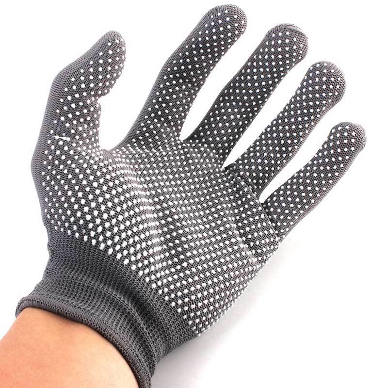 1 paio di guanti protettivi resistenti al calore Styling dei capelli per arricciare i guanti da lavoro in ferro piatto dritto guanti di sicurezza anti-c di alta qualità