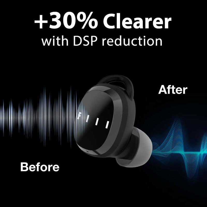 Versione globale FIIL T1X TWS True Wireless Earbuds sport auricolare controllo vocale riduzione del rumore compatibile con Bluetooth per Xiaomi
