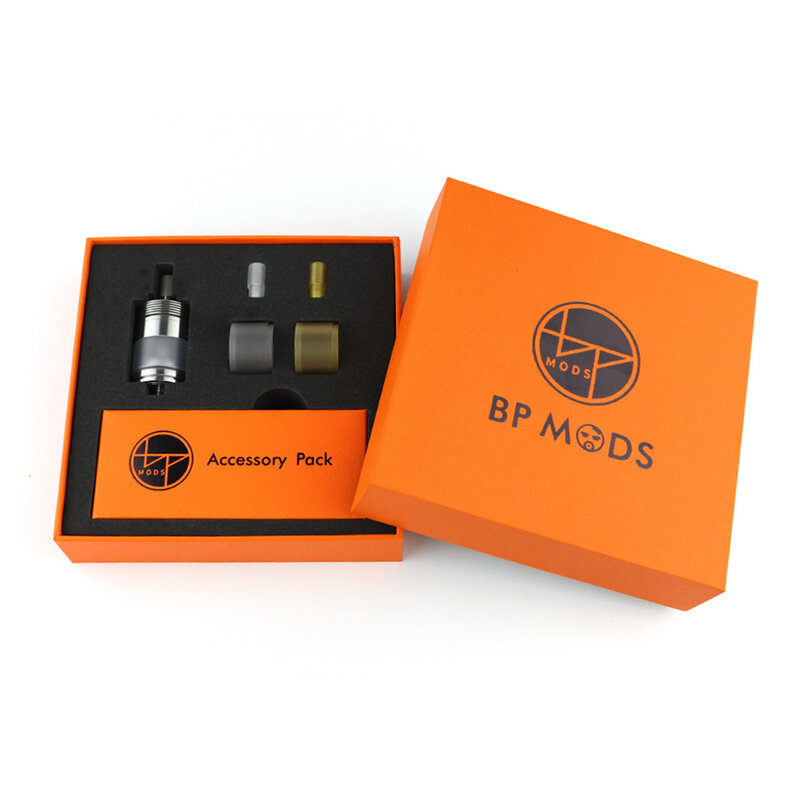 G-goût – atomiseur BP Mods x Pioneer, réservoir RTA de 22mm, 3.7ml à filetage 510 avec double contrôle de flux d'air MTL DTL E-Cigarette