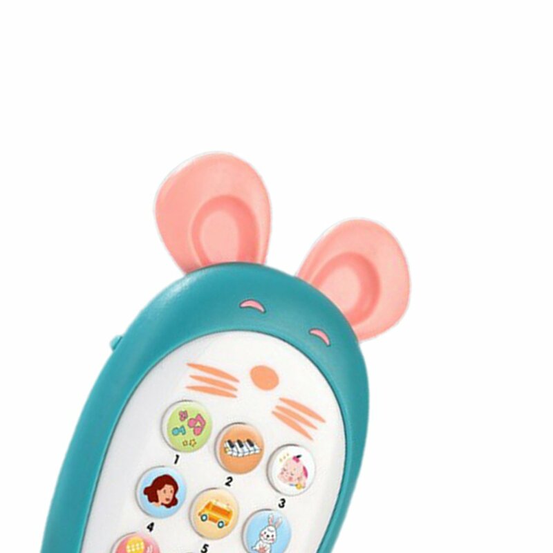 Kids Mobile Phone Toys Multi-function Simulation Early Educational Puzzle Music Learning Phone Toy For Baby Children Xmas Gift