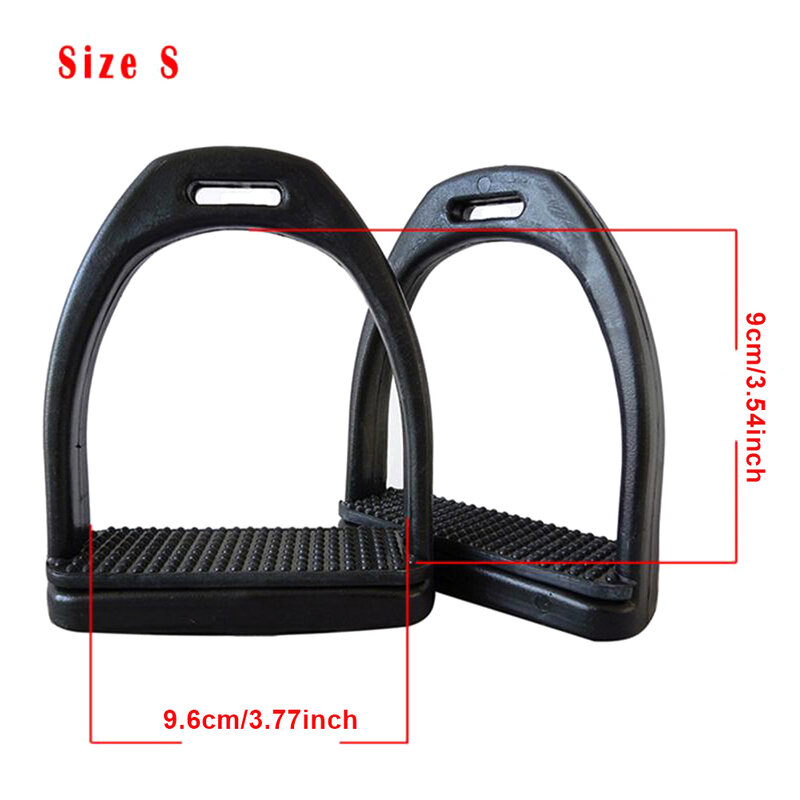 2pcs Children Adults Durable Horse Riding Stirrups 2 Sizes for Horse Rider Lightweight Wide Track Anti Slip Equestrian Shipping