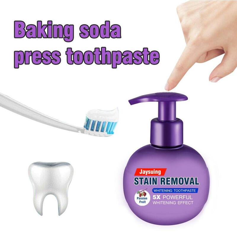 Viaty ยาสีฟันโซดาลบคราบยาสีฟันต่อสู้เหงือกยาสีฟันนิวซีแลนด์ยาสีฟันผลไม้รส