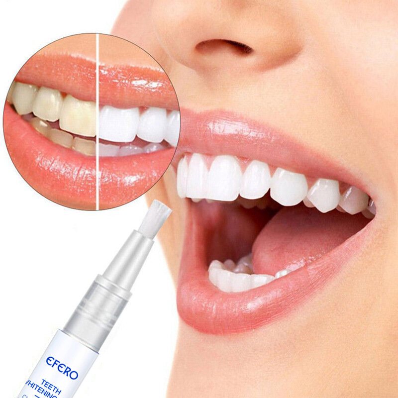 Pisak do wybielania zębów czyszczenie Serum plakietka plamy Remover zęby Bleachment wybielanie zębów higiena jamy ustnej pielęgnacja zębów wybielacz 5Ml