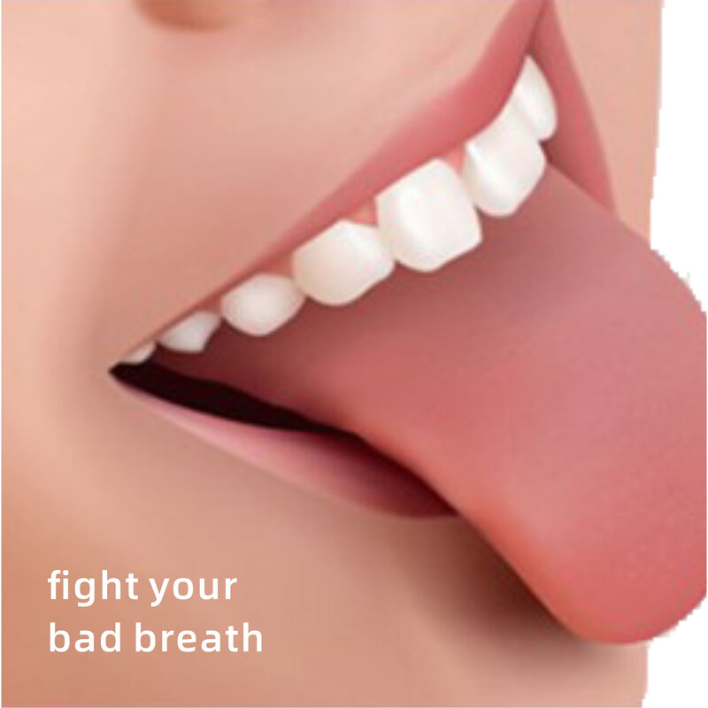 ステンレス鋼クリーン舌、環境保護再利用可能な舌ブラシ、息新鮮な。