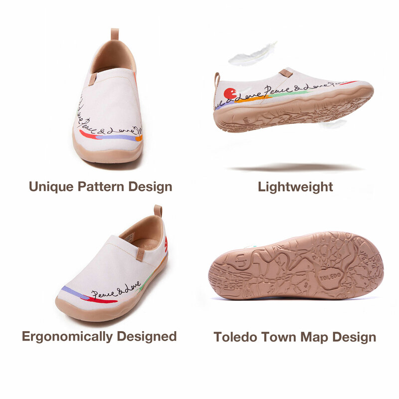 UIN-حذاء مشي نسائي سهل الارتداء ، حذاء موكاسين غير رسمي ، مريح وخفيف الوزن ، عصري ، Segovia