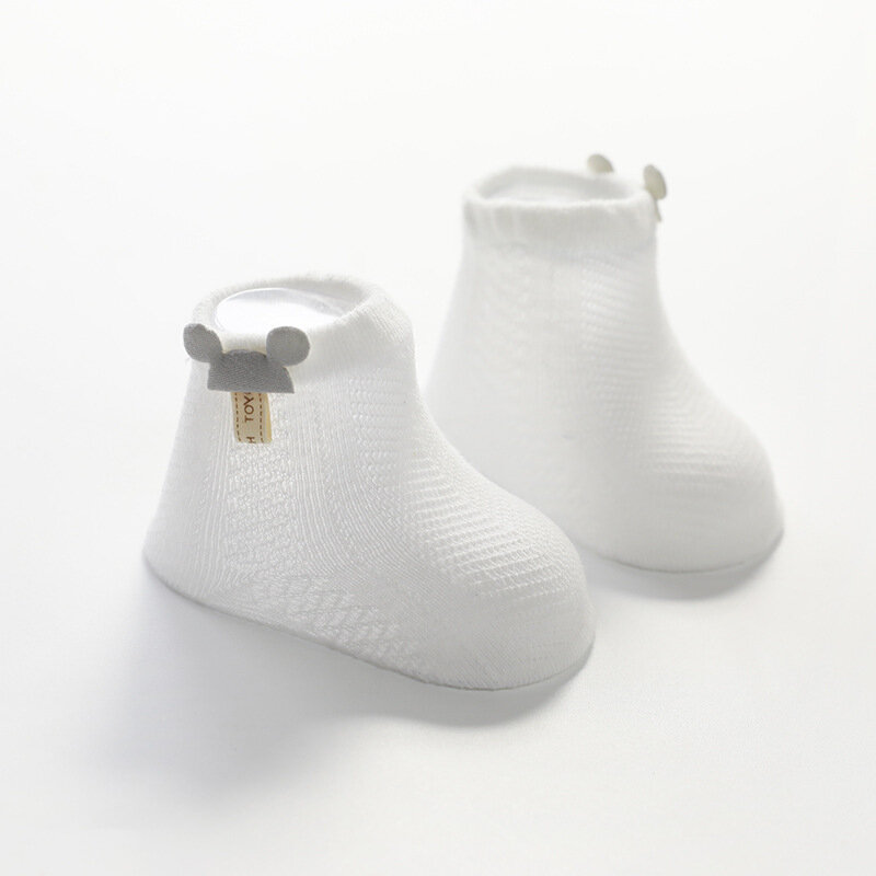 4 Paare/los Baby Socken Mesh Socken Dünne Baumwolle Modelle Jungen Mädchen Socken Ohne Knochen Naht Neugeborenen Socken Zubehör Kinder Socken
