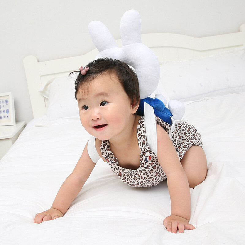 Poduszka antypoślizgowa bezpieczna pielęgnacja noworodka Essentials ochrona głowy poduszka poduszki dla niemowląt dla niemowląt miękka PP bawełniana poduszka ochronna