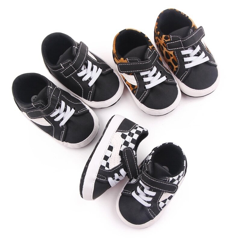 Zapatillas de deporte para  zapatos para recién nacidos-Negro 