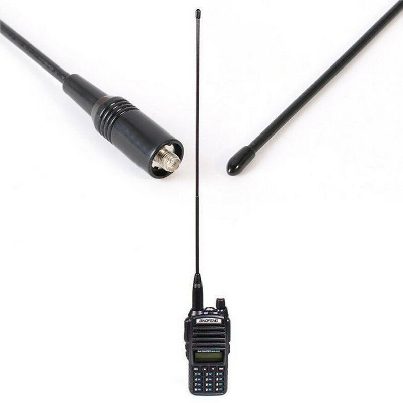 Antena de doble banda sma-hembra para Baofeng UV5R NA-771 SAUS Useful, 37,5 cm, 10W, UV-82